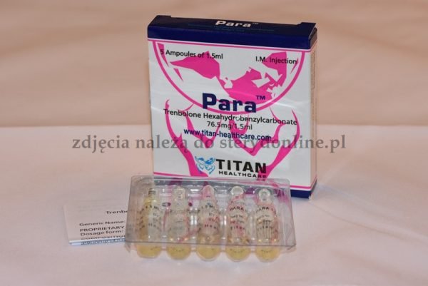 Para (Trenbolone Hexahydrobenzylcarbonate 76,5mg)